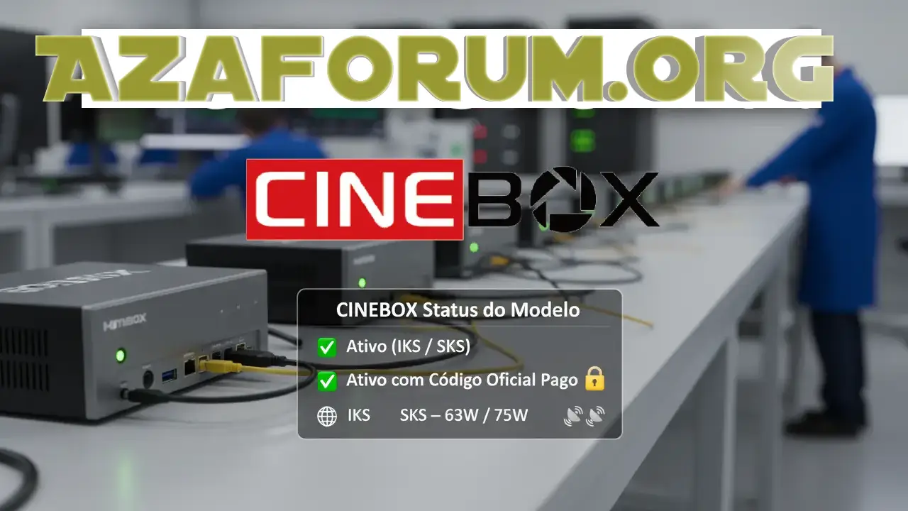 No momento, você está visualizando Cinebox Modelos Ativos, IKS/SKS e Código Oficial – 06/01/2026